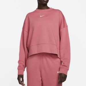 Nike Archaeo Pink and White Sweatshirt